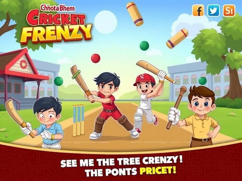 Chhota Bheem Cricket Frenzy Characters