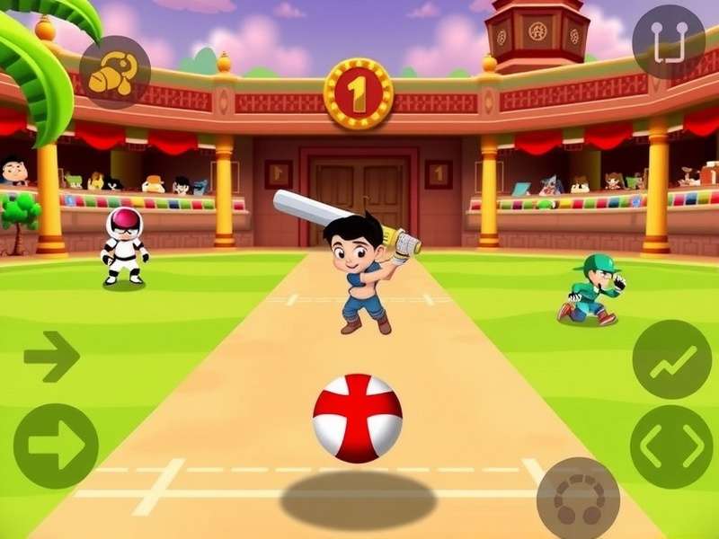 Chhota Bheem Cricket Frenzy Gameplay